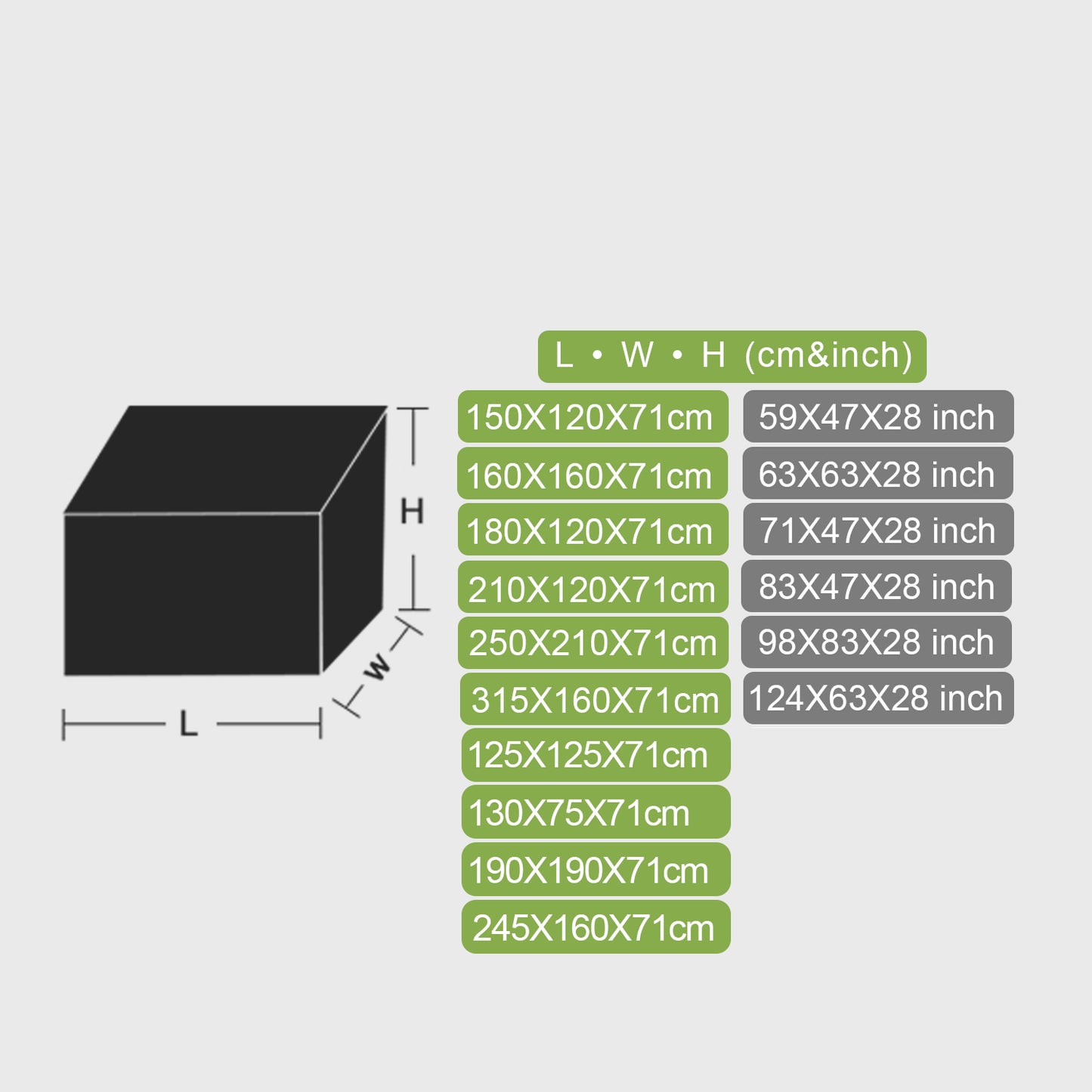 Garden Furniture Set Cover